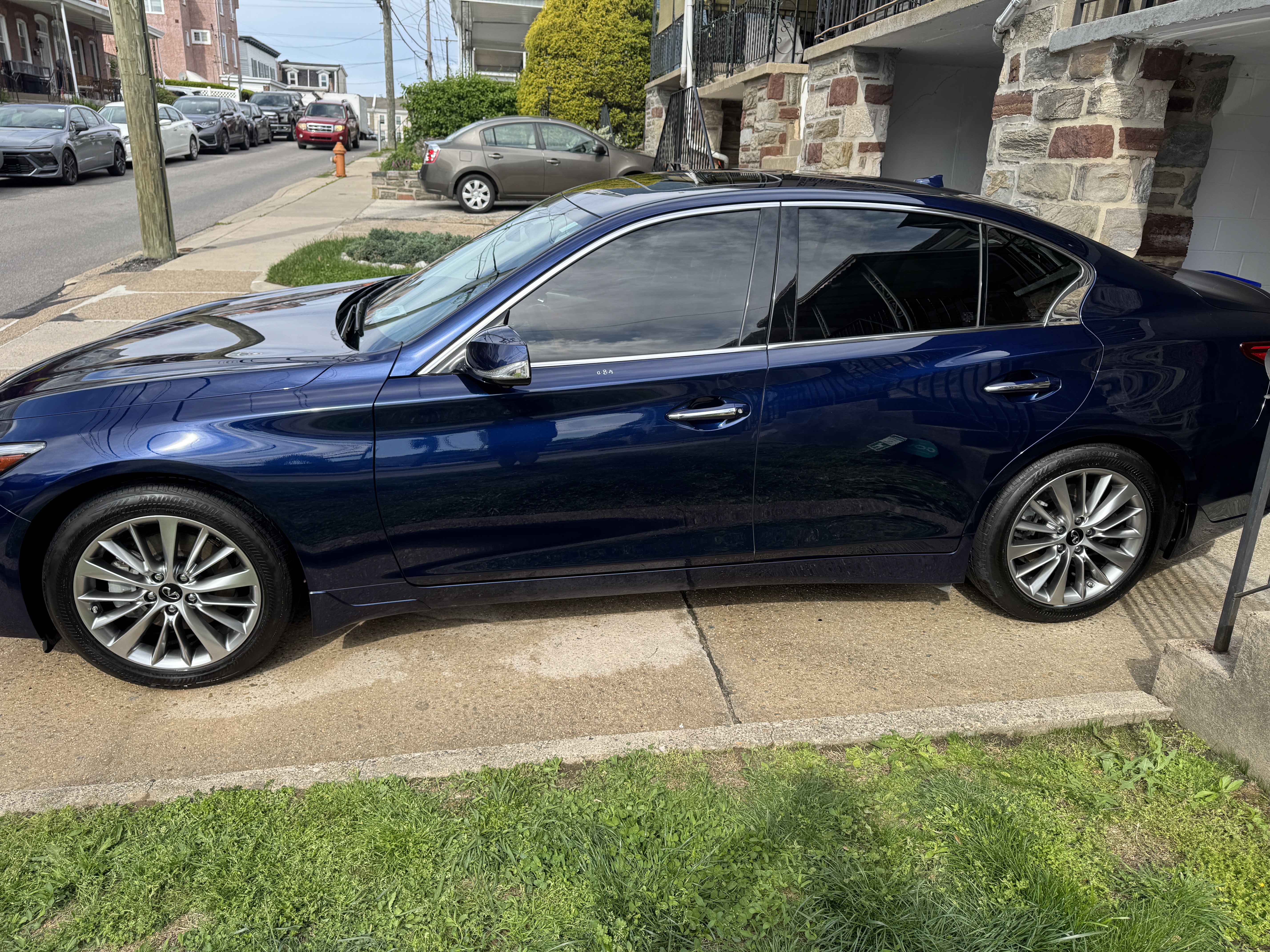 Reflective paint after ceramic coating