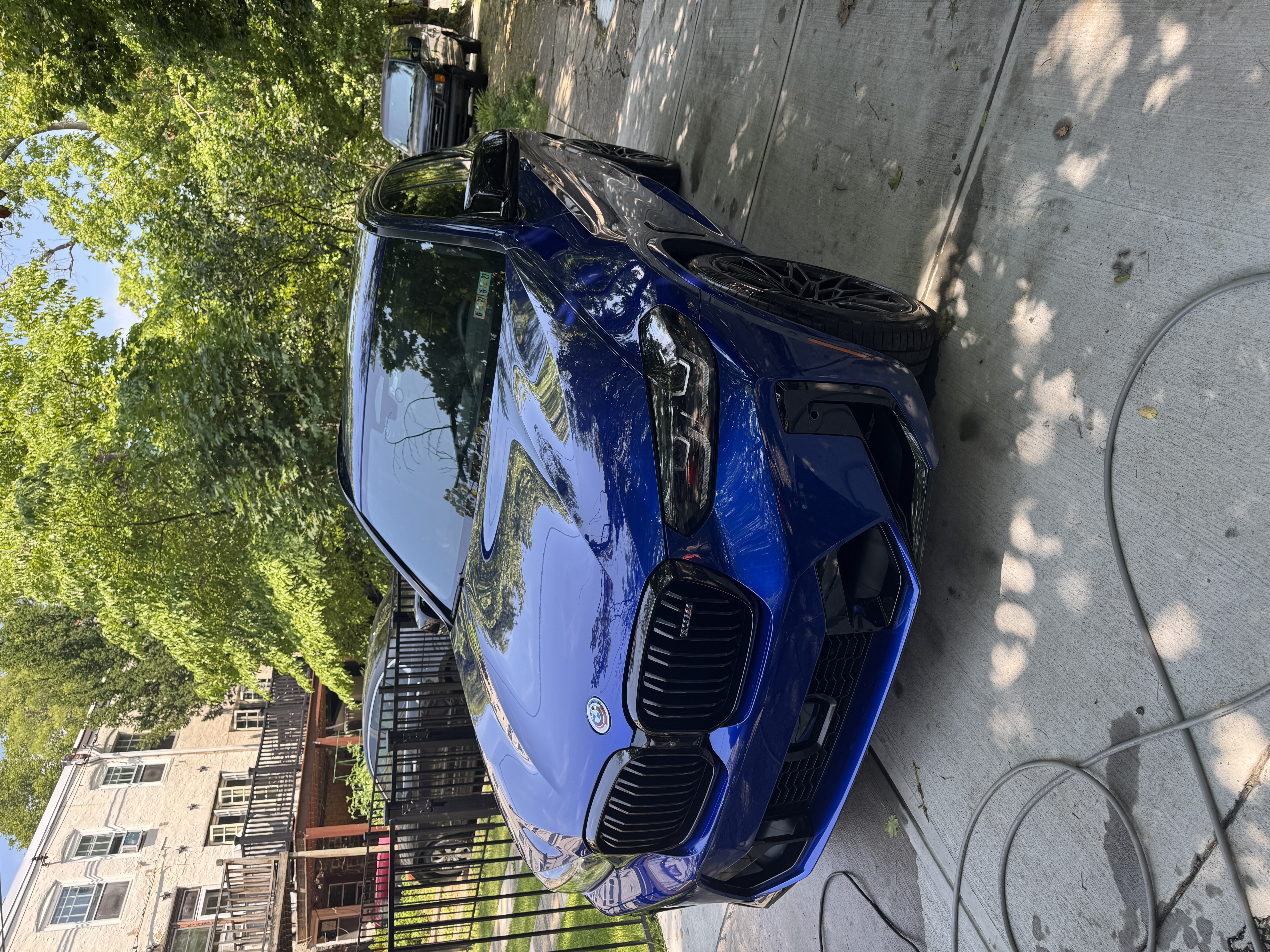 DetailCraft mobile detailing service at a customer's location