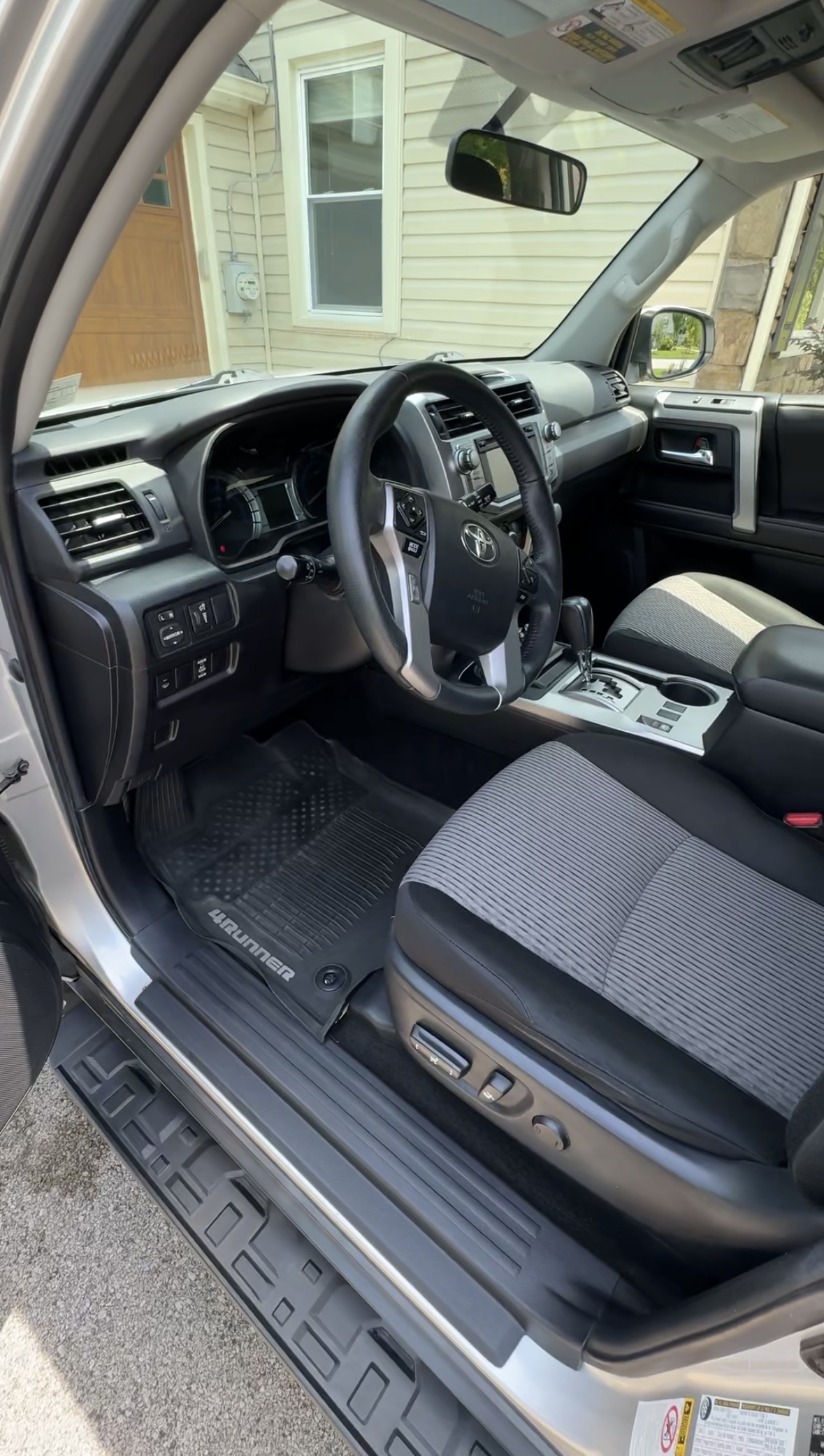 Black vehicle after exterior detail