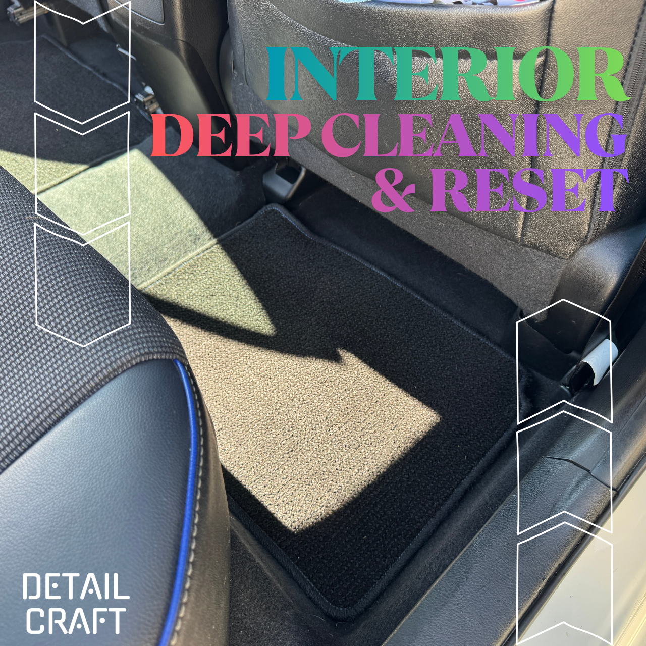 Heavy interior stain cleaning
